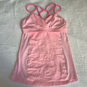 Lululemon pink workout top